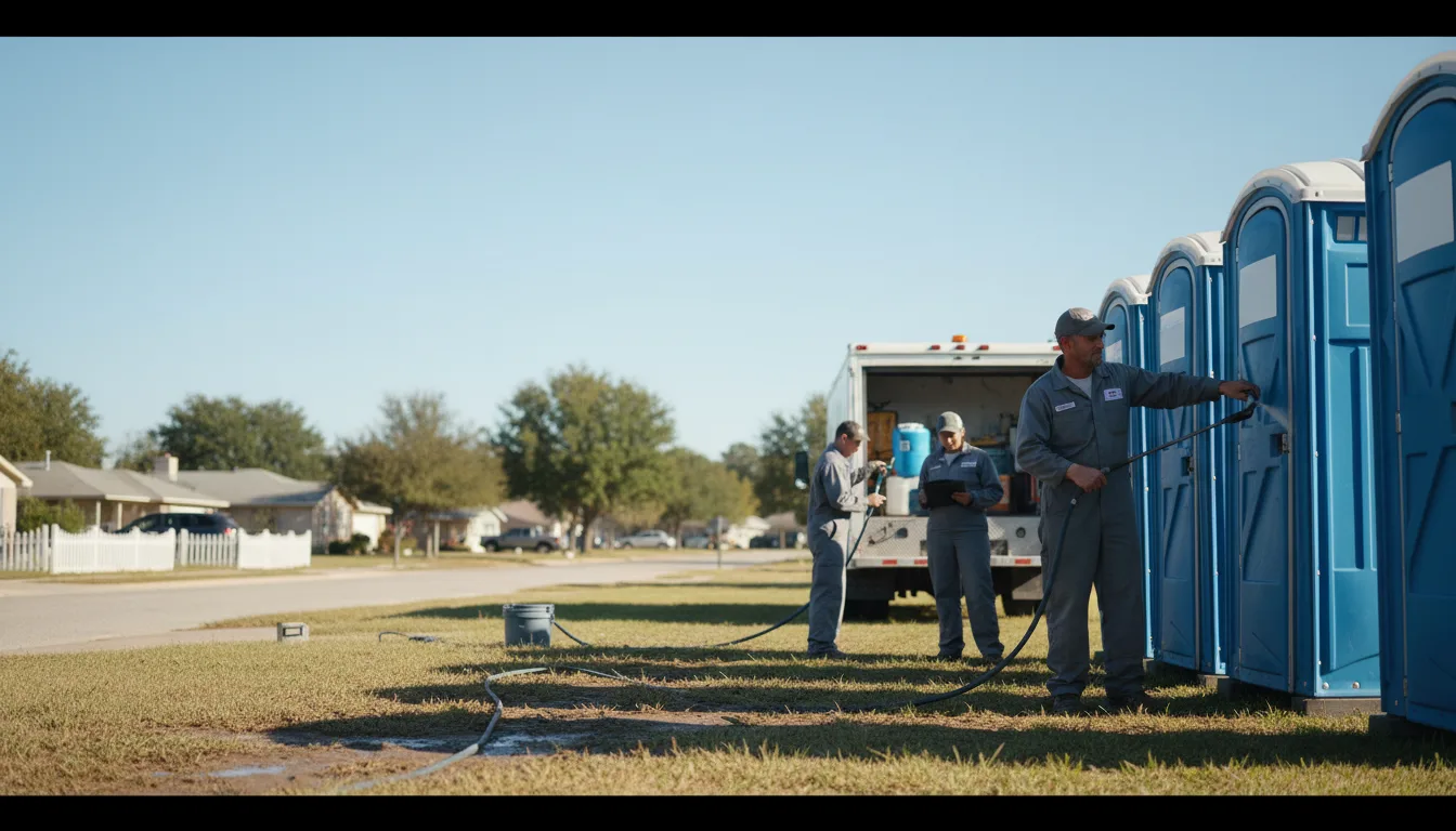 Long-Term Portable Toilet Rental in Woodville, AL near me